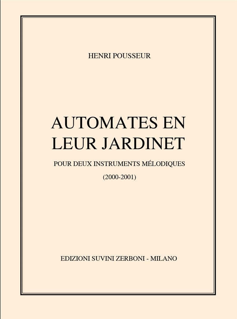 Automates da ns Leur Jardinets (2002)
